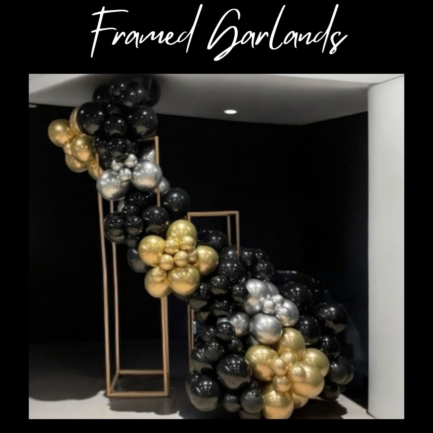 Framed Garlands Made to Pop ~ Starting At