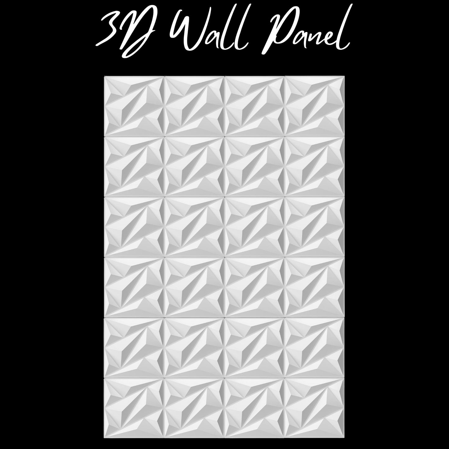 3D White Panel Backdrop Made To Pop ~ Starting At