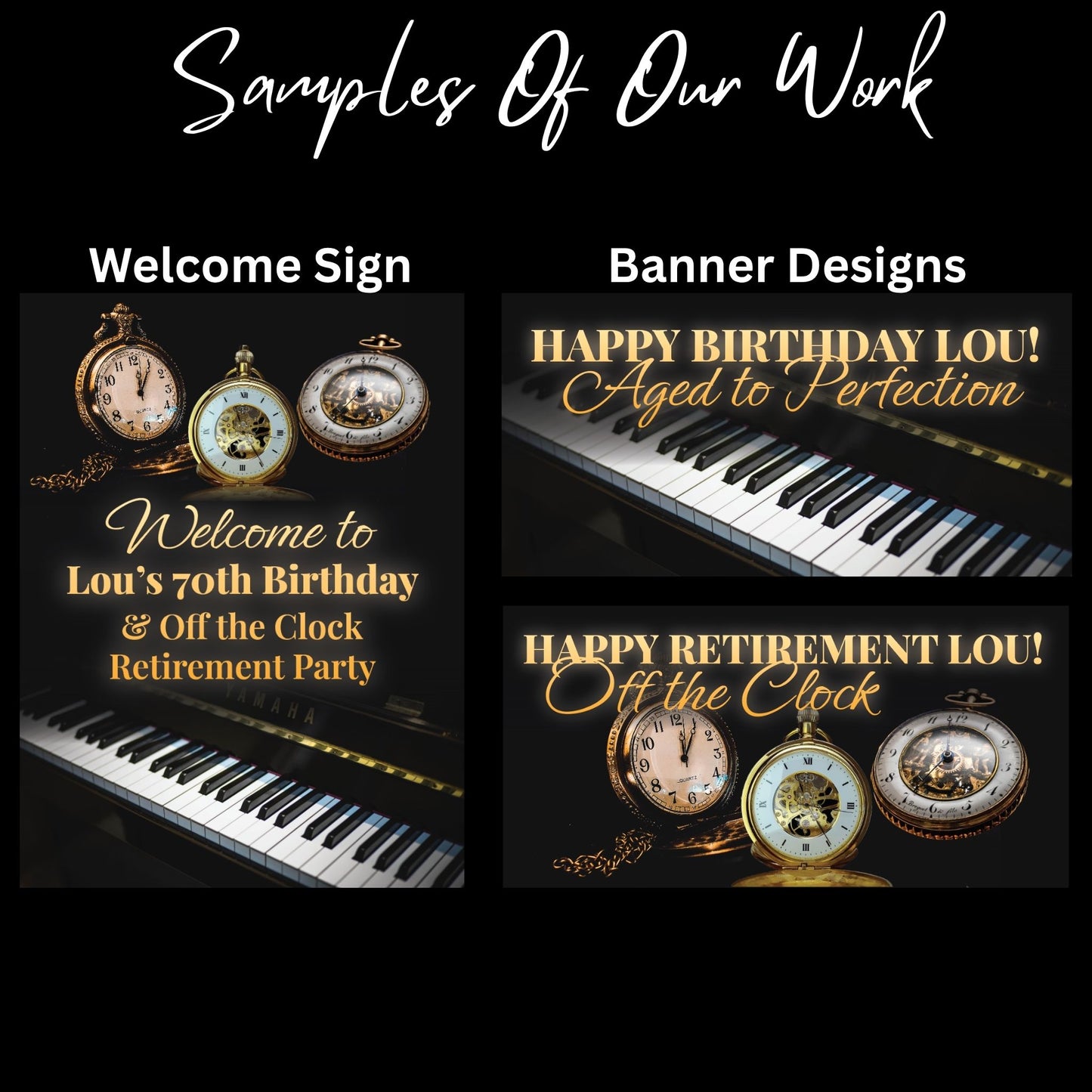 Custom Signage Made To Pop ~ Starting At