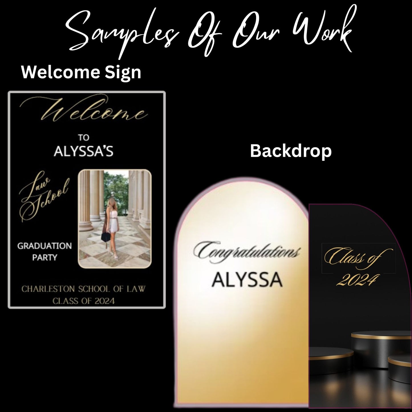 Custom Signage Made To Pop ~ Starting At