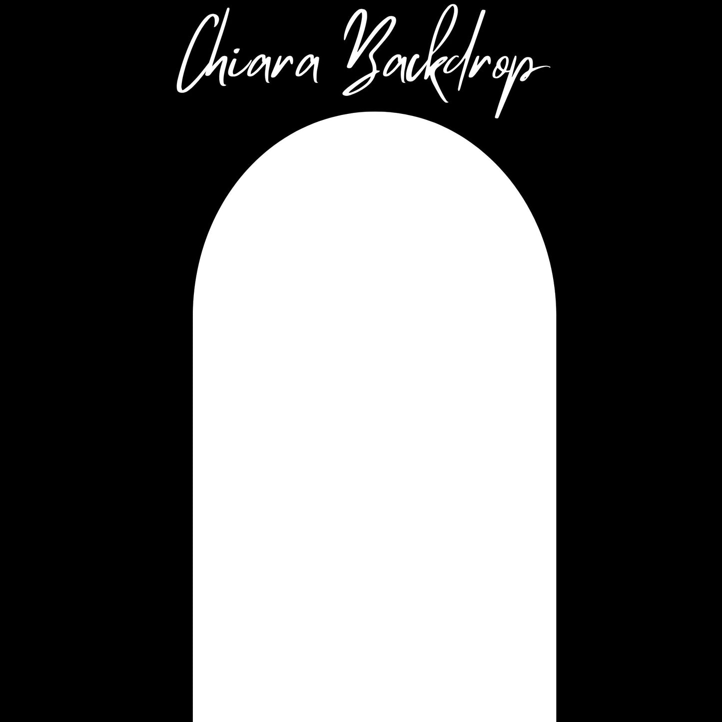 Chiara Backdrop (Wood) - Made To Pop ~ Starting At
