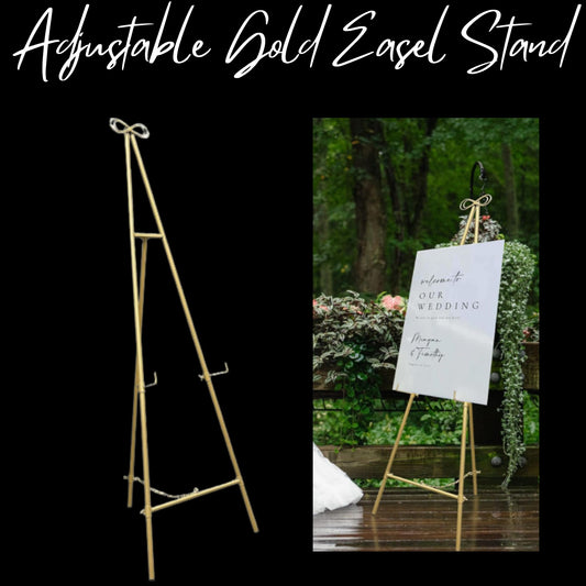 Gold Easel Made To Pop ~ Starting At