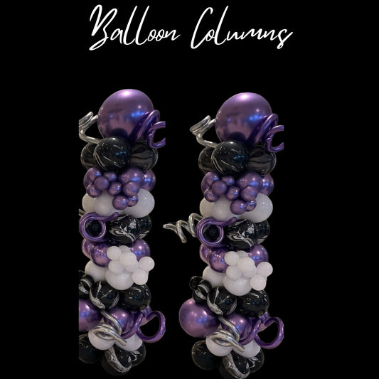 Balloon Columns Made To Pop ~ Starting At